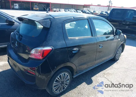 2021 Mitsubishi Mirage Carbonite Edition/Es/Le из США, поврежденный, VIN ML32AUHJ2MH012090